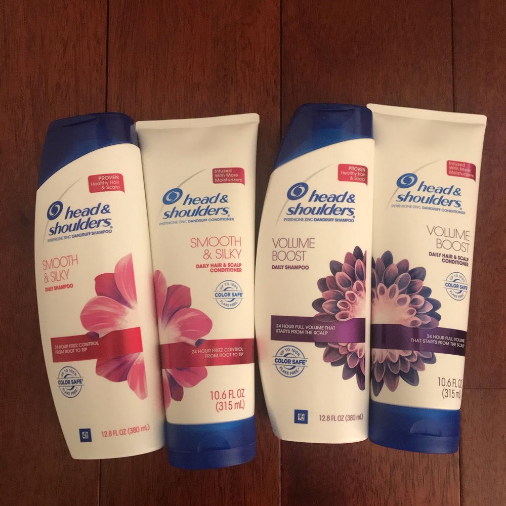 2 Sets Of Head & Shoulders shampoo & conditioner